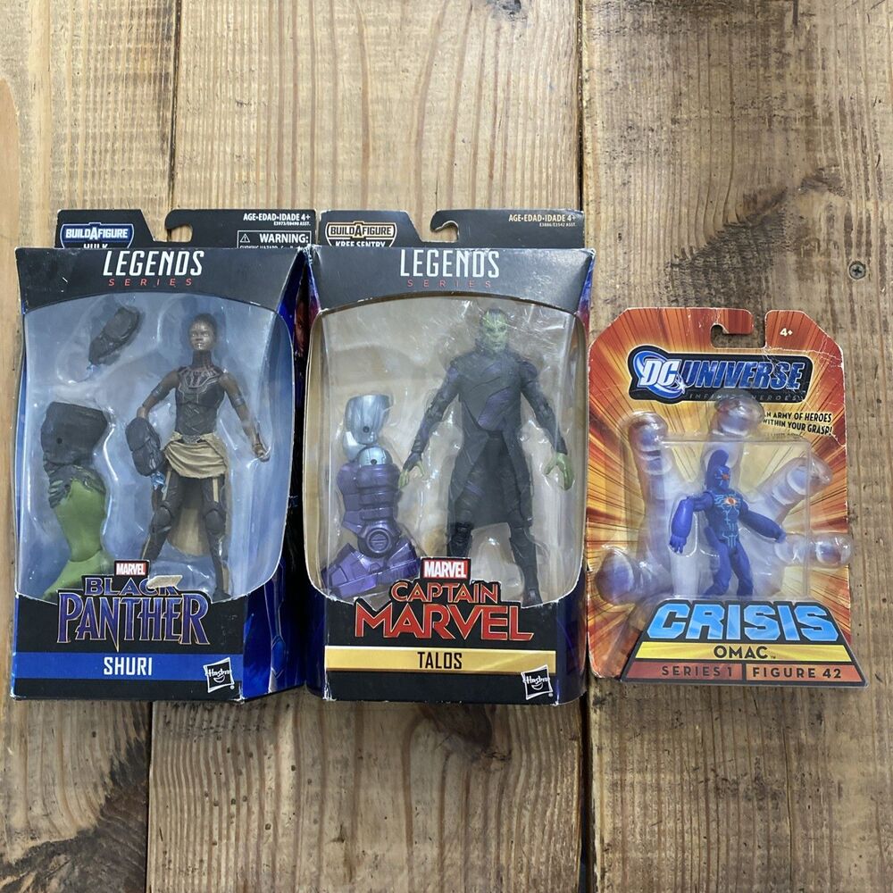Marvel Legends Shuri And Talos Action Figures - set of two NEW Plus Extra